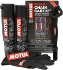 Motul Chain Care Kit – Motorcycle Chain Lube & Cleaner Set – C1 + C2 MC Care System