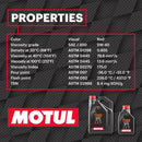 Motul 7100 5W-40 4T Full Synthetic Motorcycle Engine Oil 4L | Ester-Based 5W40 Motor Oil