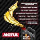 Motul 8100 X-Cess Gen2 5W40 100% Synthetic Motor Oil – 1 Liter (109774)