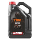 Motul 7100 5W-40 4T Full Synthetic Motorcycle Engine Oil 4L | Ester-Based 5W40 Motor Oil