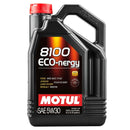 Motul 8100 Eco-nergy SAE 5W-30 Full Synthetic Motor Oil 5L