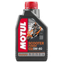 Motul Scooter Power 4T 5W40 100% Synthetic Motor Oil – 1L (832011)