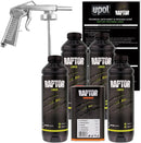 U-POL Raptor Black Truck Bed Liner Kit w/ FREE Spray Gun, 4 Liters Upol