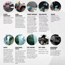 U-POL Raptor Black Urethane Spray-On Truck Bed Liner Spray Gun, 8 Liters