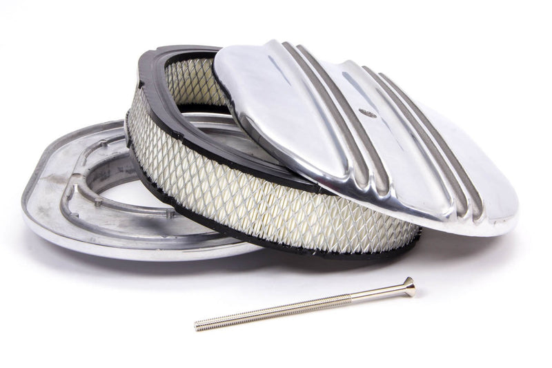 RACING POWER CO-PACKAGED 12x2 Alum Oval Finned A/C Polished R6320