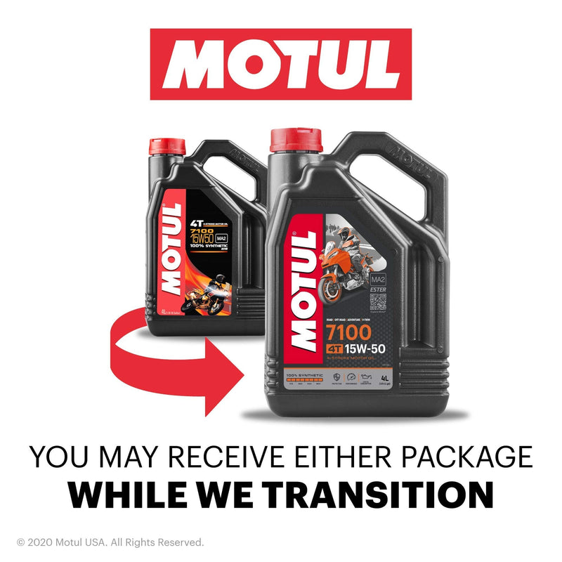 Motul 7100 15W-50 Full Synthetic Motorcycle Engine Oil – 1 Liter