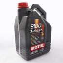 Motul 8100 X-clean SAE 5W-40 100% Synthetic Motor Oil 5L