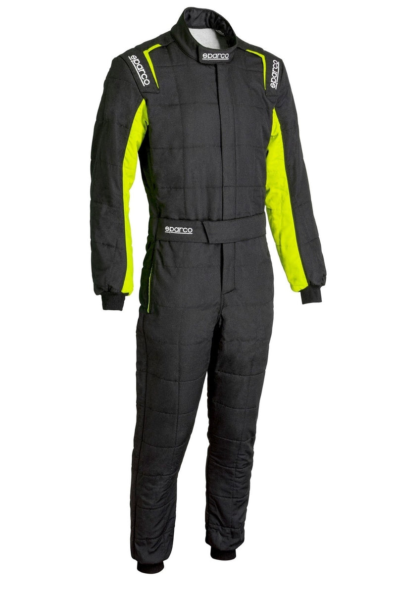 SPARCO Suit Conquest 3.0 Blk Blk / Ylw Size 66 001154B66NRGF