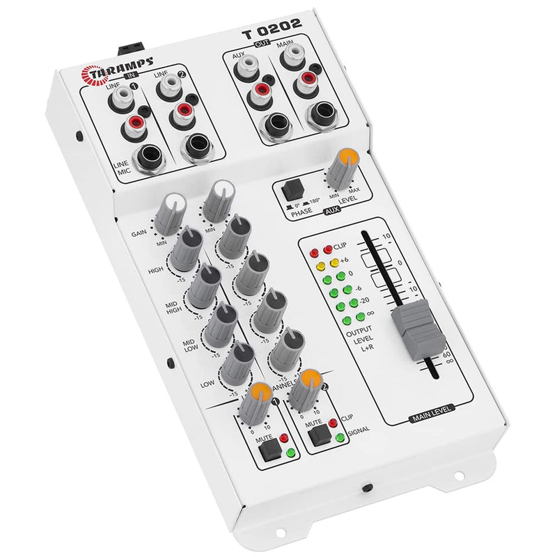 Taramps T 0202-2 Channel Sound Table Accessory Audio Mixer