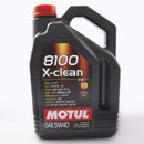 Motul 8100 X-clean SAE 5W-40 100% Synthetic Motor Oil 5L