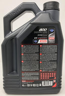 Motul 800 2T Factory Line Off Road 100% Synthetic 2-Stroke Engine Oil – 4L