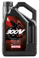 Motul 300V 10W-40 4T Full Synthetic Motorcycle Engine Oil – 4L | Factory Line Racing Performance