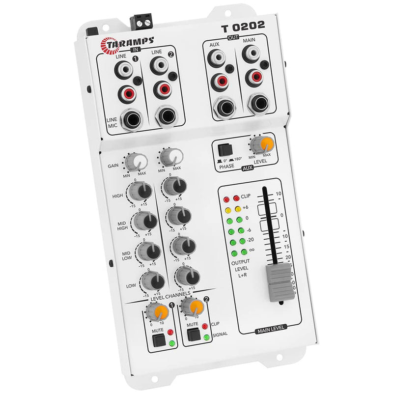 Taramps T 0202-2 Channel Sound Table Accessory Audio Mixer