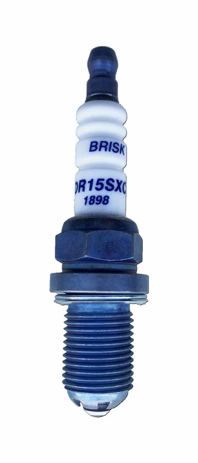 BRISK RACING SPARK PLUGS Spark Plug Premium Racing DR15SXC