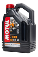 Motul 7100 15W-50 Full Synthetic Motorcycle Engine Oil 1L