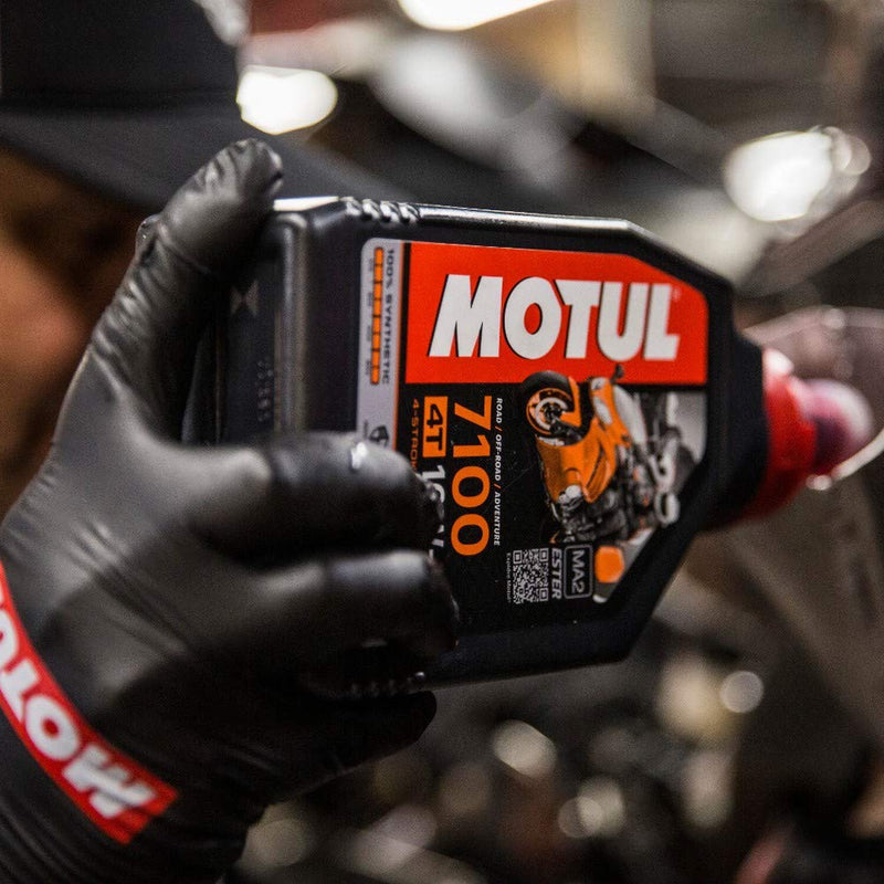 Motul 7100 4T SAE 10W-40 Full Synthetic Motorcycle Oil – 4L | High Performance 10W-40 Bike Oil