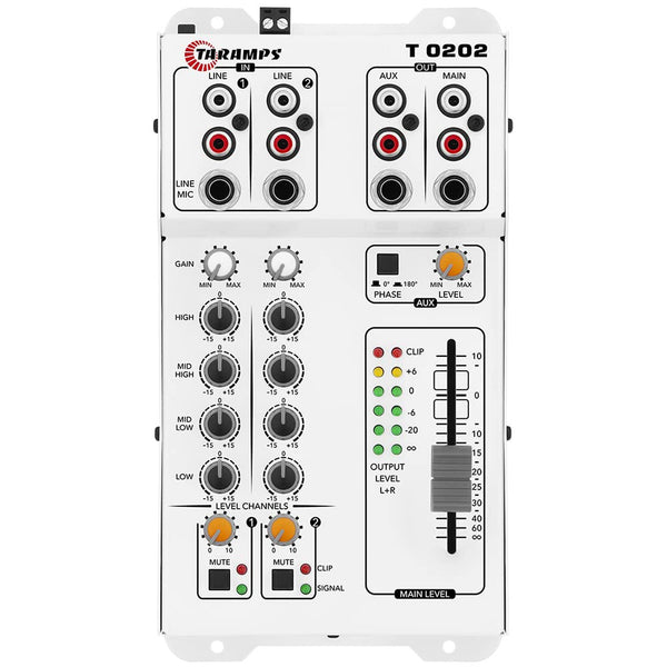 Taramps T 0202-2 Channel Sound Table Accessory Audio Mixer