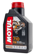 Motul 710 2T 100% Synthetic 2-Stroke Motor Oil 1L