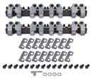 T AND D MACHINE SBC Shaft Rocker System w/Brodix 18c/18 Clone 2229-160/160
