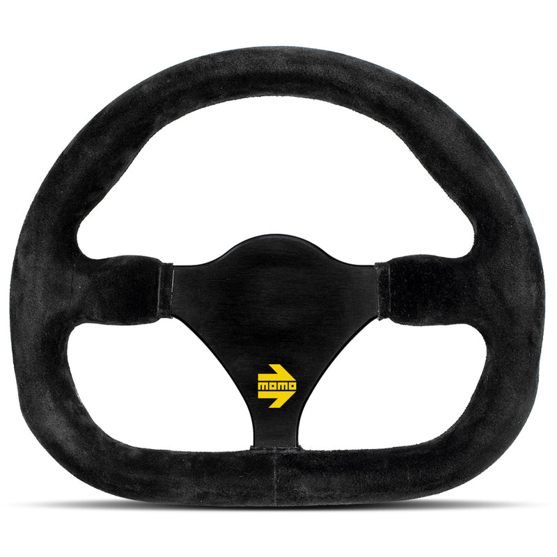 MOMO AUTOMOTIVE ACCESSORIES MOD 27 Steering Wheel Black Suede R1925/29S