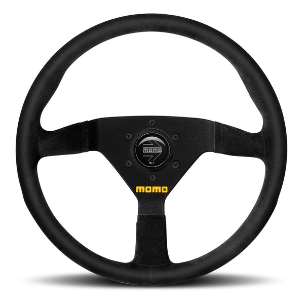 MOMO AUTOMOTIVE ACCESSORIES MOD 78 Steering Wheel Black Suede R1909/35S