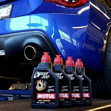 Motul Gear 300 75w90 100 Percent Synthetic Gear Oil 1 Liter (105777)