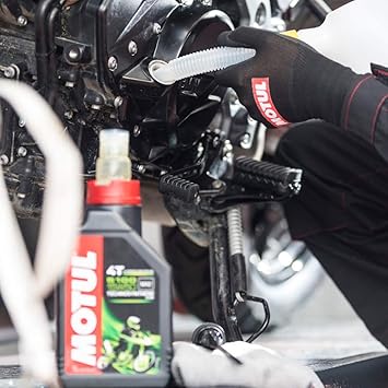 Motul 5100 4T 15W50 4-Stroke Synthetic Blend Motorcycle Oil – 4 Liters