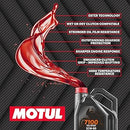 Motul 7100 Sport & Adventure 4T 20W50 Ester Synthetic Motorcycle Oil 4L