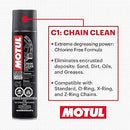 Motul MC Care C1 Chain Cleaner 103243 – 9.8oz Motorcycle Chain Degreaser