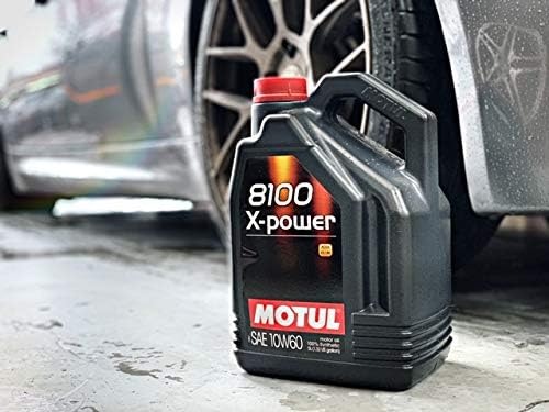 Motul 8100 X-Power 10W-60 Full Synthetic Car Engine Oil 5L