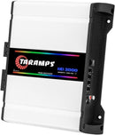 Taramps HD 3000 1 Ohm RGB Effects 1 Channel 3000 Watts RMS MAX Full Range Car Audio Monoblock LED Monitor Indicator Class D Amplifier Crossover, HD 3k