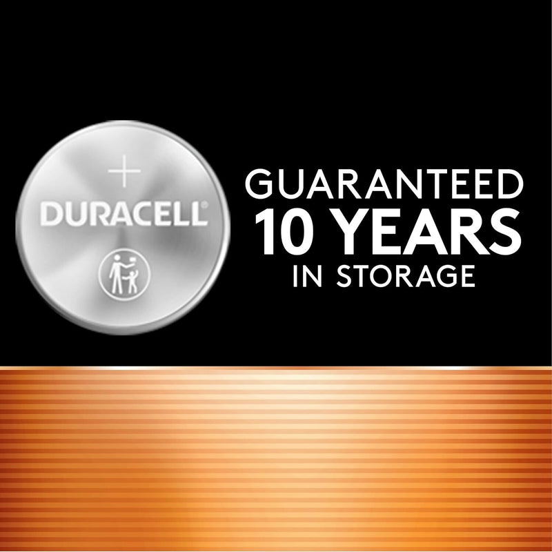 Duracell CR2032 3V Lithium Battery, Child Safety Features, 6 Count Pack, Lithium