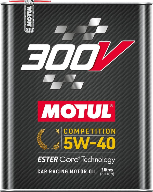 Motul 300V 5W-40 Competition Full Synthetic Racing Motor Oil