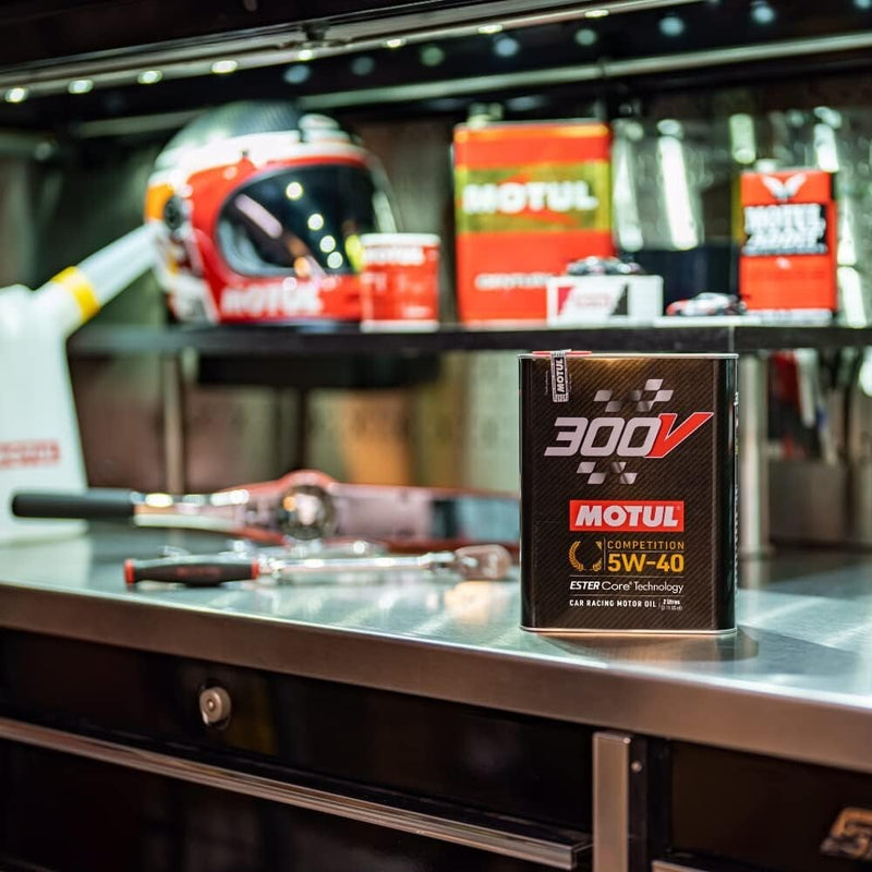 Motul 300V 5W-40 Competition Full Synthetic Racing Motor Oil