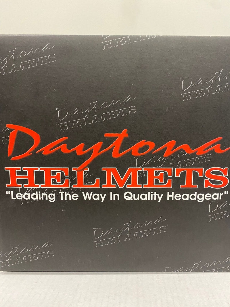 Daytona Cruiser Dull Black Open Face DOT Motorcycle Helmet DC1-B-L  Size LG