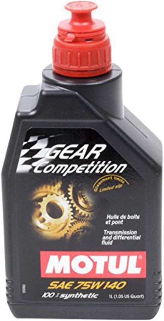 Motul Gear Competition 75W-140 Ester Synthetic Gear Oil 1L 105779