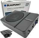 BLAUPUNKT GTHS81PRO 8" Amplified Subwoofer 320-Watts Active Flat Compact Design