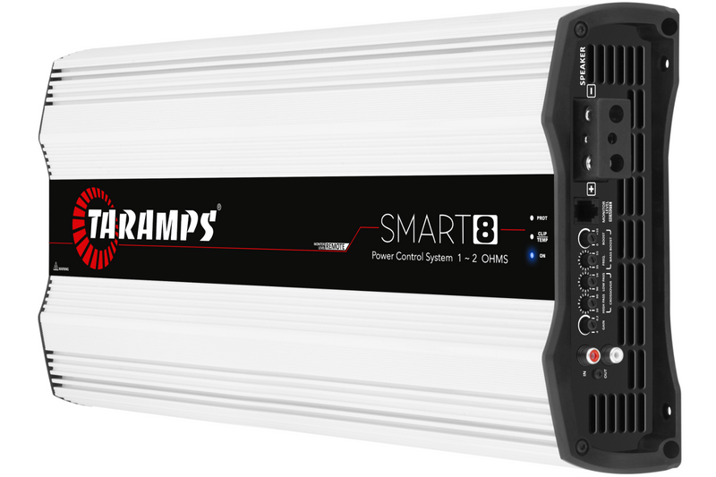 Taramps Smart 8 Amplifier 1 to 2 Ohms 8000 Watts RMS Multi Impedance 1 Channel