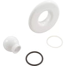 Escutcheon Hydro Air Slimline with Directional Eyeball White 10-3955WHT