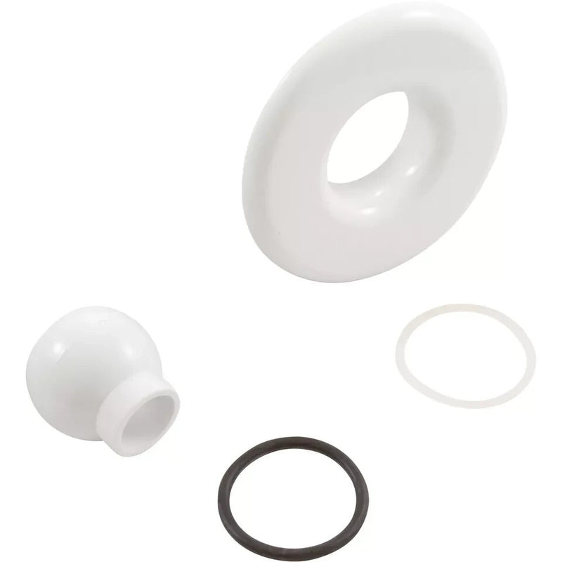 Escutcheon Hydro Air Slimline with Directional Eyeball White 10-3955WHT