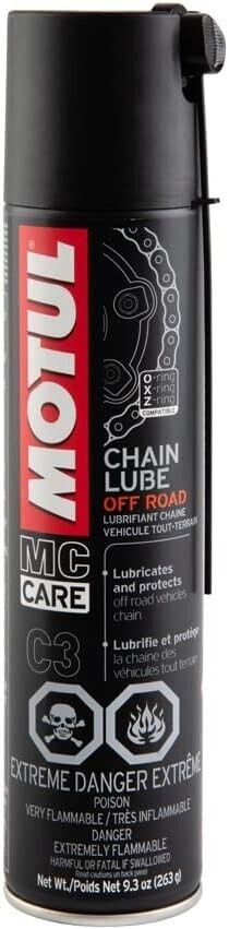 Motul C3 Motorcycle Chain Lube 400ml – Premium Bike Chain Lubricant