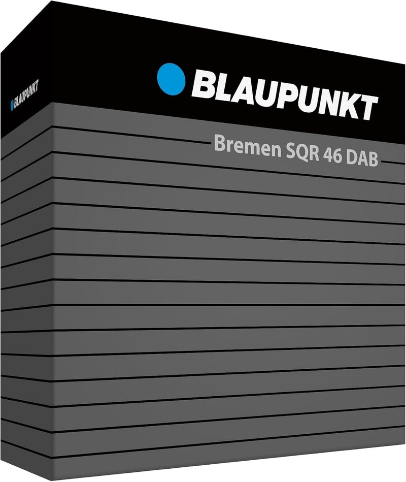 BLAUPUNKT Bremen SQR 46 Retro Car Stereo Classic Bluetooth DAB USB SD AUX Black