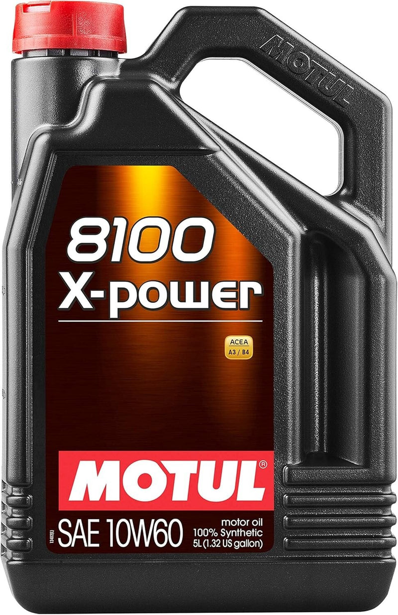 Motul 8100 X-Power 10W-60 Full Synthetic Car Engine Oil 5L