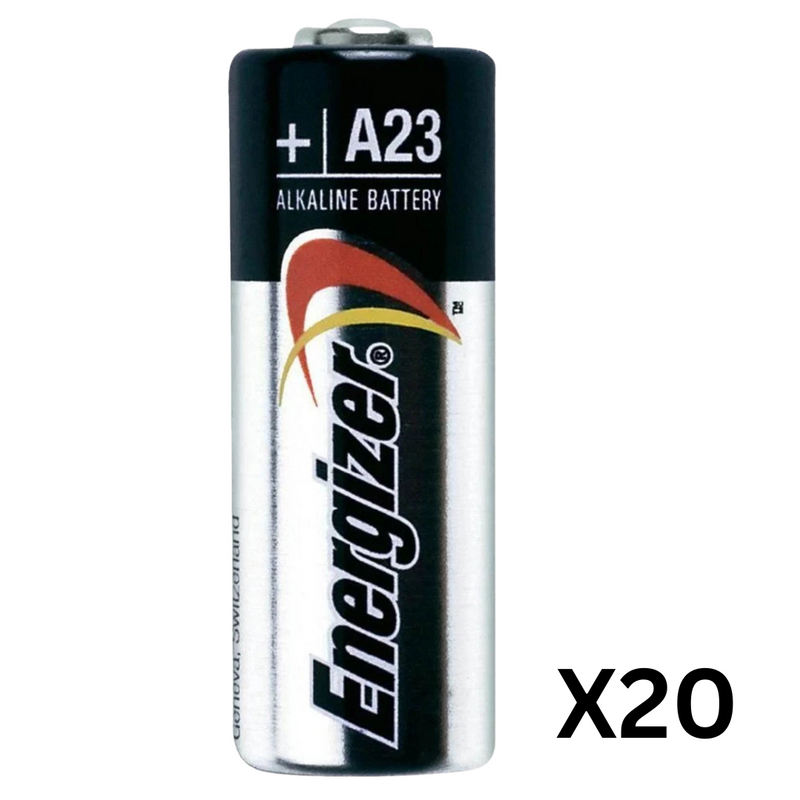 A23 Energizer Battery 23A 23AE 21/23 GP23 23GA MN21 12 Volt 12v (Pack of 20)