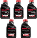Motul Break-In 10W-40 Mineral Oil 1L Each (5 Pack) 108080