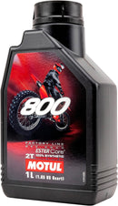 Motul 800 2T Off-Road 100% Synthetic Racing Motor Oil 1L
