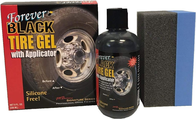 Forever Car Care Products FB810 Black Tire Gel and Foam Applicator