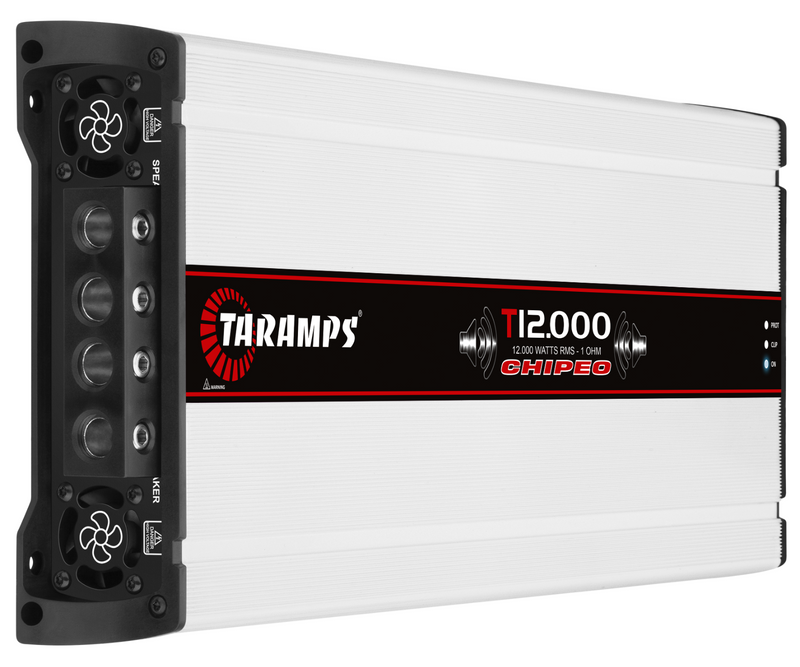 Taramps T 12.000 Chipeo Amplifier 1 Ohms 12000 Watts RMS 1 Channel Car Audio