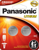 Panasonic CR2032 CR 2032 Lithium Battery 3V Coin Cell Car Key 2x FRESH (4 Packs)