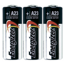A23 Energizer Battery 23A 23AE 21/23 GP23 23GA MN21 12 Volt 12v (Pack of 3)